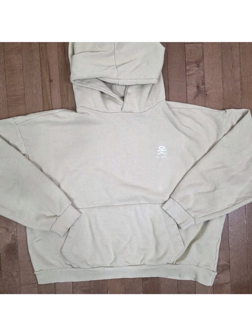 The Anti Brand "ABBC" Hoodie Mens Sz Large South Korea KPOP Pullover Sweatshirt